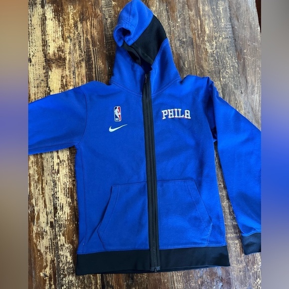 Nike Philadelphia 76ers Zip Up Hoodie - Picture 1 of 6